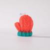 Handmade Christmas Aromatherapy Candle Gift - Scented Gloves Photo Prop