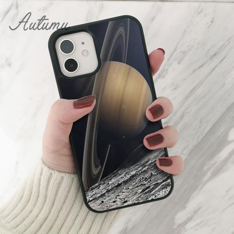 Husă de telefon Sistemul Solar Saturn pentru iPhone 11 12 13 14 Pro Max mini X XR XS SE 2020 6S 7 8 Plus Samsung Galaxy S21 S22 carcasă