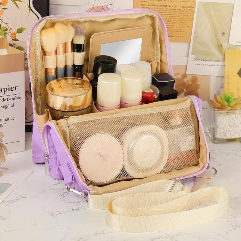Women's Cosmetic Bag Simple Portable Storage Bags Large Capacity Multifunctional Travel Storage Bag Organization Accessories