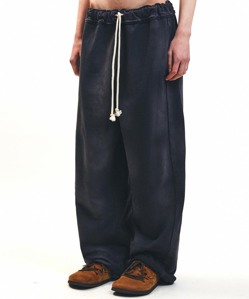 Leeolitiseu Washed Frayed Sweatpants