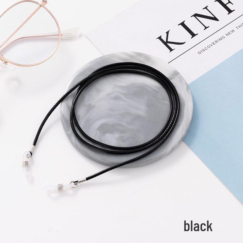 אופנה קוריאנית רצועת צוואר צבעונית מחוט שעווה למשקפי ראייה ומשקפי שמש, נגד החלקה