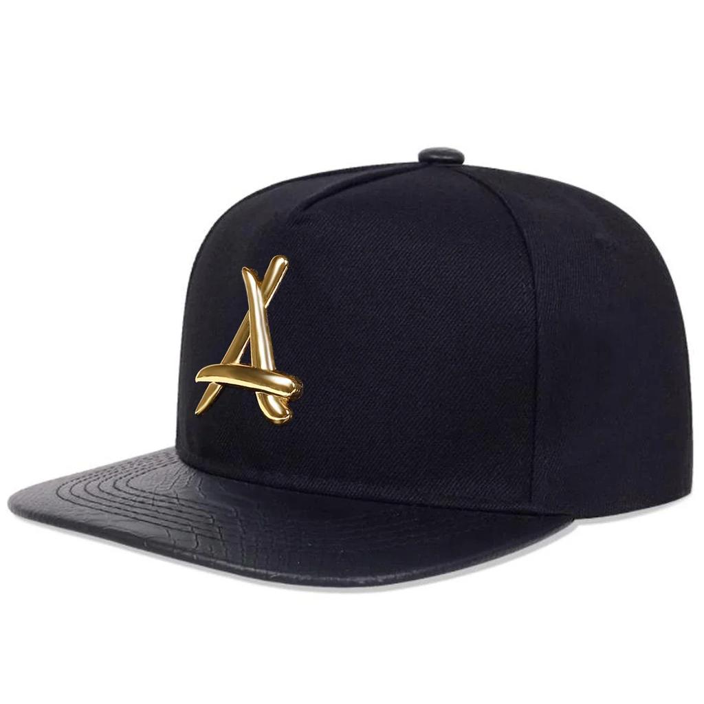Baseball Étiquette Lettres Alphabet A Personnalité Genre Neutre Femmes Hommes Pour Casquettes Casquettes à Visière Printemps Automne Extérieur Réglable Décontracté Hip-Hop