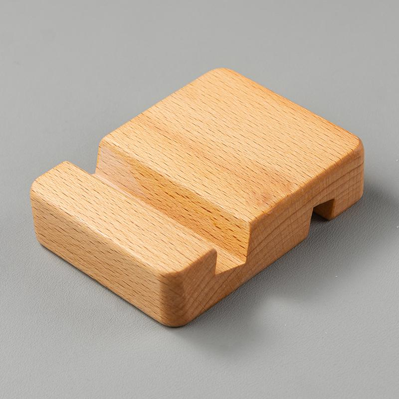 Creative Solid Black Walnut Phone and Tablet Stand