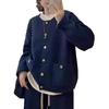 Women's Round Neck Knitted Cardigan: Soft, Slimming, Versatile, Fashionable Loose Sweater for Autumn and Winter