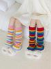 Colorful Wool Knitted Leg Warmers for Girls - Autumn/Winter Halloween Costume Party Scrunch Socks