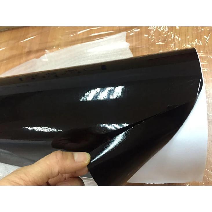 30CM*1M/2M/3M/4M/5M/6M Glossy Black Vinyl Wrap Self Adhesive Air Release Bubble Free Car Styling Membrane Sticker Decal Film