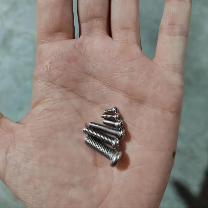 Stainless Steel Hex Nut and Bolt Set - 320pcs, Durable M2 M2.5 M3 M4 M5 Metric Size, Universal Hardware Kit for DIY Projects and Repairs