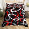 2/3pcs Bedding Set Digital Print Comfortable Duvet Cover for Home Bedroom Decoration, 1 Duvet Cover and 2pillowcase with Zippers