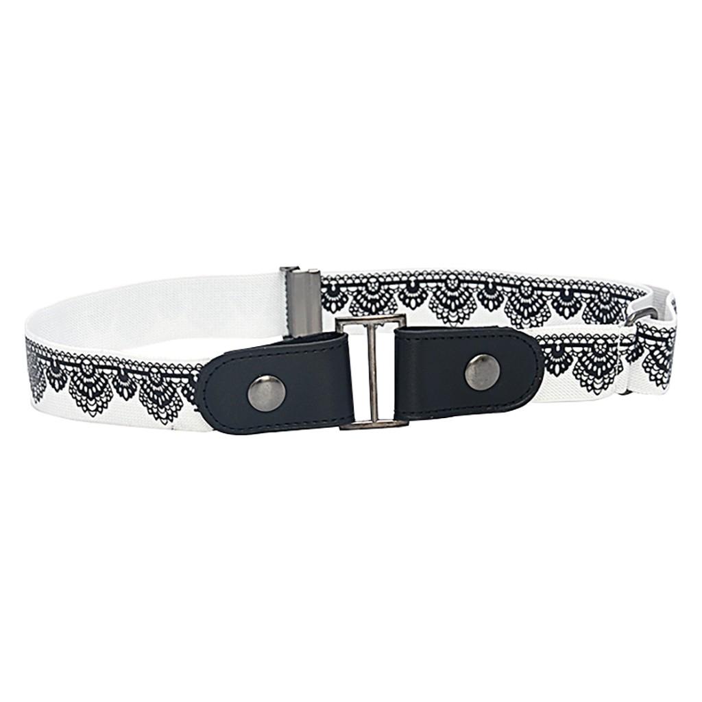 Fashion Women Ladies Printing Leather Waist Belt Body Belt Wide Elastic Belt