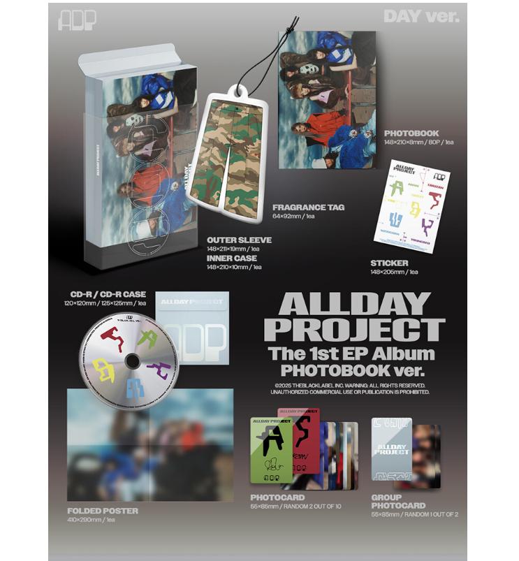 [PRE-ORDER] ALLDAY PROJECT – EP Album Vol.1 PHOTOBOOK Ver.