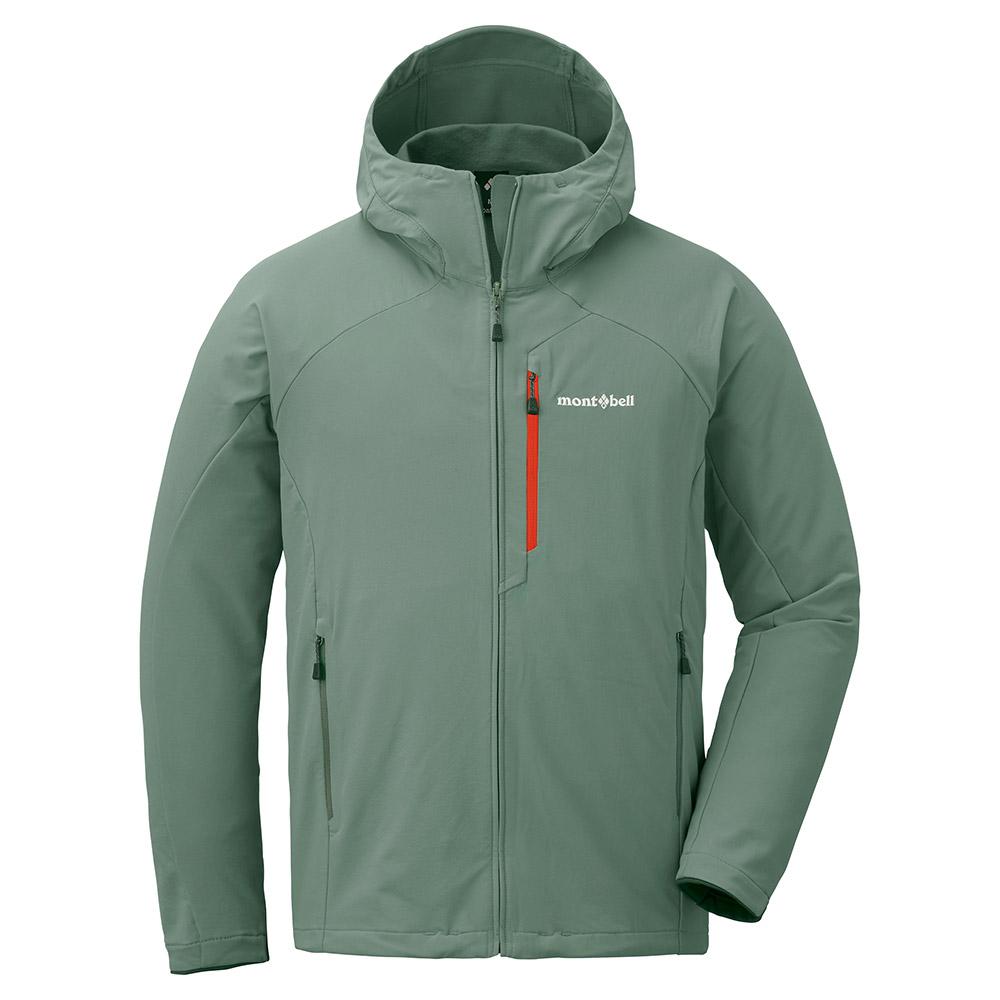 MONTBELL Hiking Windproof and Warm Hooded Mountaineering Jackets & Coats Men's