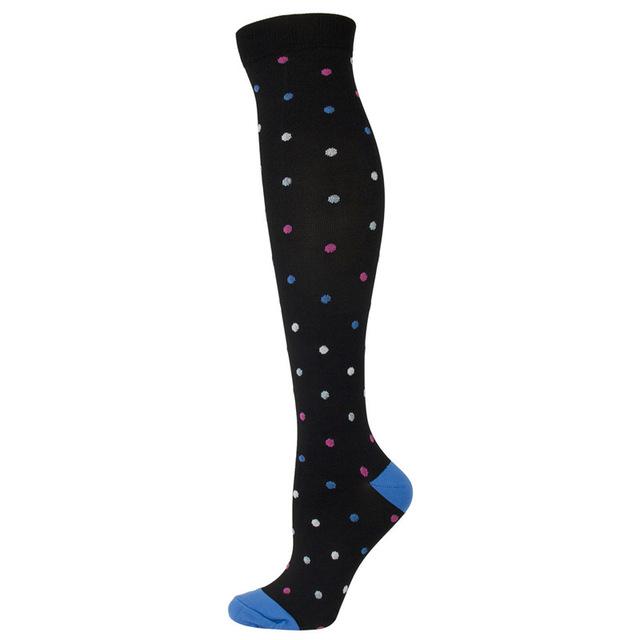 New Arrival Compression Socks Funny Fox Cat Shark Animal Prints Socks Unisex Outdoor Running Cycling Long Pressure Stockings
