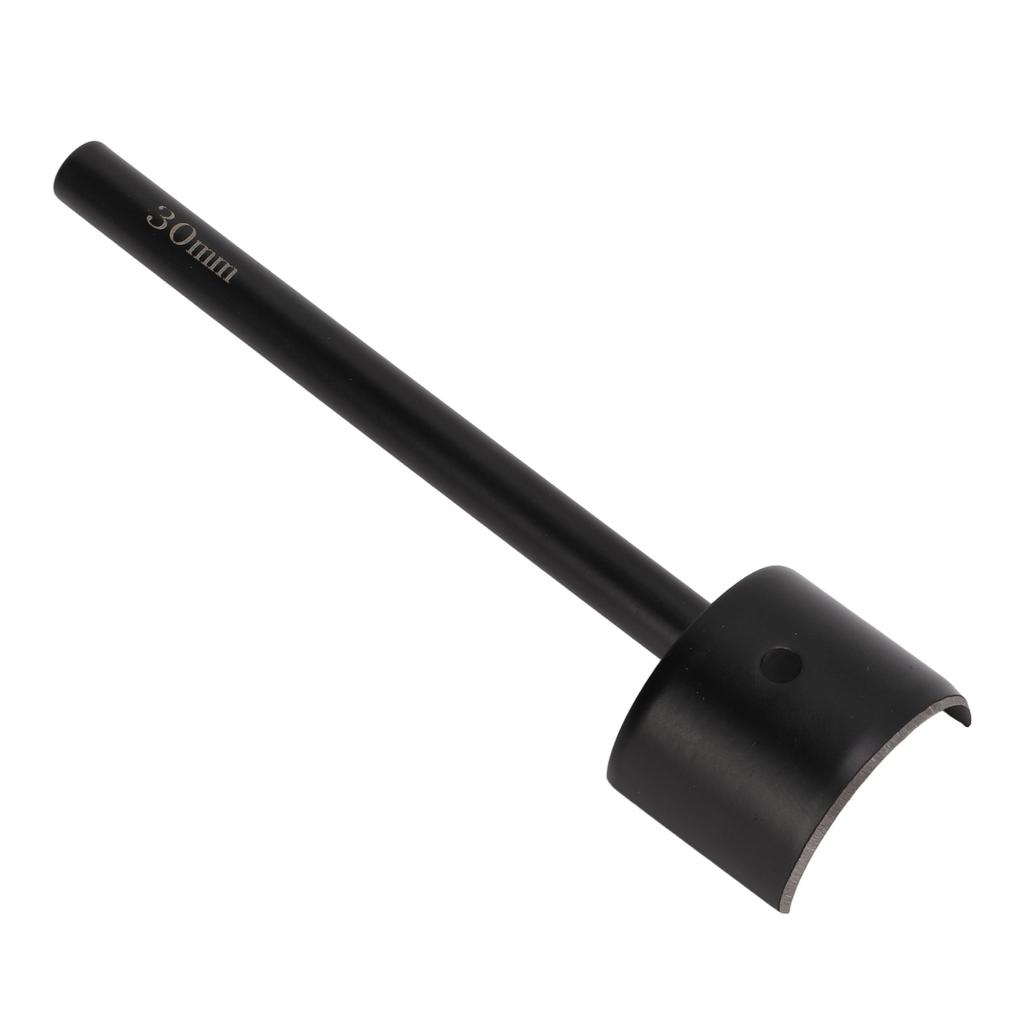 Strap End Punch Making Black Appearance Stainless Steel Incisive Blade Fast Cutting Half Round Cutter Punch