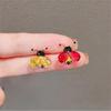 Super Mini Bee Brooches Korean Style Cartoon Bee Metal Decorative Pins Woman's Clothing Ornaments