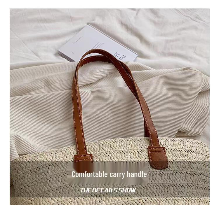 Women's Summer Stylish Large Capacity Woven Tote Bag