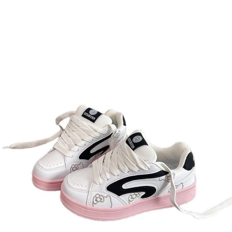 Αρχικό Μοναδικό Σχέδιο Παπούτσια Canvas για Γυναίκες, Μοντέρνα Εποχικά Νέα Λευκά Παπούτσια, Ευέλικτα Αθλητικά και Casual Παπούτσια Canvas