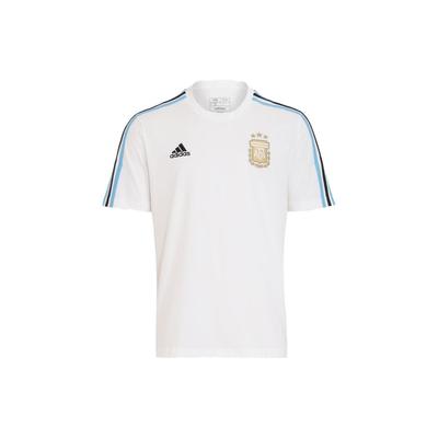 Logo Print Three-Stripe Crew Neck Slim Fit Retro Short Sleeve T-Shirt Men Tops White IU2142