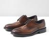 Classic Cowhide Leather Mens Dress Shoes High Quality Handmade Round Toe Lace Up Low Top Vintage Style Wedding Dress Derby Shoes