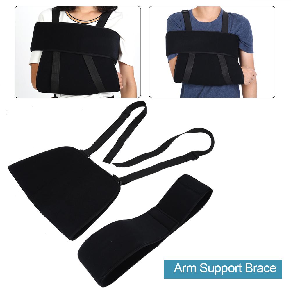 Adjustable Medical Arm Shoulder Support Sling Immobilizer Brace Broken Fractured Arm Strap M