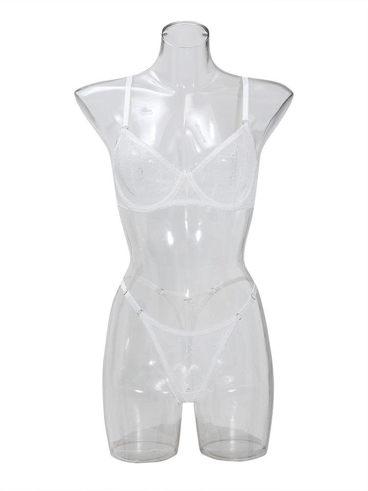 Sexy Lace Lingerie Set - Sheer Temptation Bra & Panty