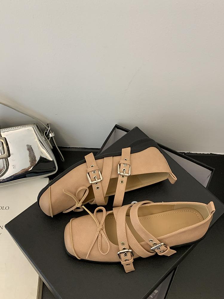 [FanGui] Stepping on shit~ Thick-soled heightening one-word drag with skirt shoes Women's 2025 summer outer sandals