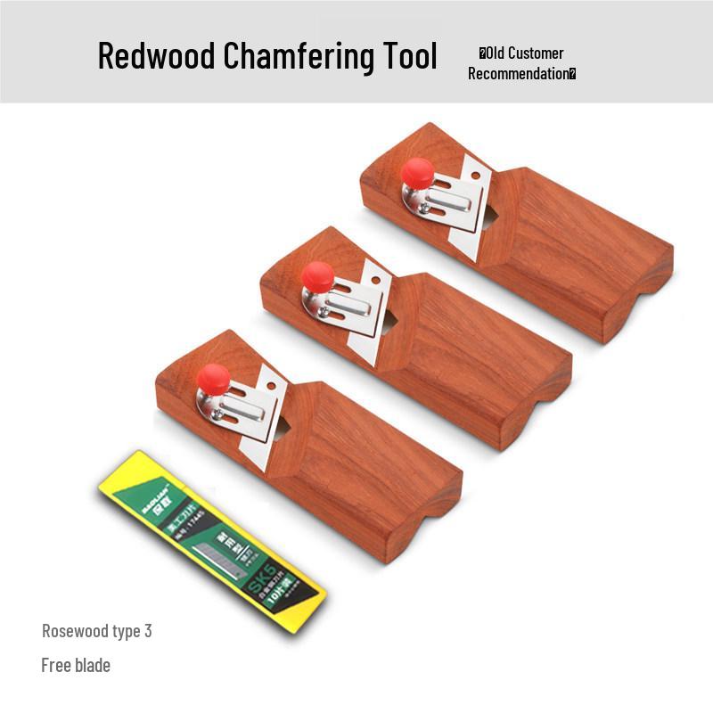 45° V-Groove Gypsum Board Chamfering Planer - Sound-Absorbing Woodworking Tool