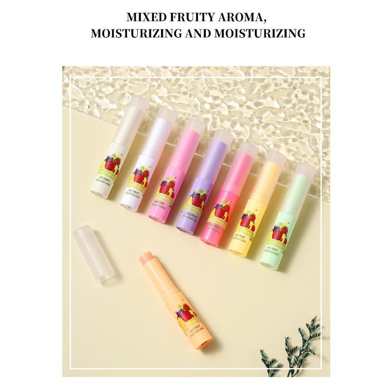 YURI CHIKA owocowy balsam do ust 4g ciepła zmiana szminka szminka mężczyźni kobiety usta