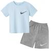 Kinder Sommer Neues Kurzarm-T-Shirt+Shorts 2-teiliges Trainingsanzug Set Junge Mädchen Geburtstagsgeschenk 3-12 Jahre Kleidung Lässig Mode Jogginganzug