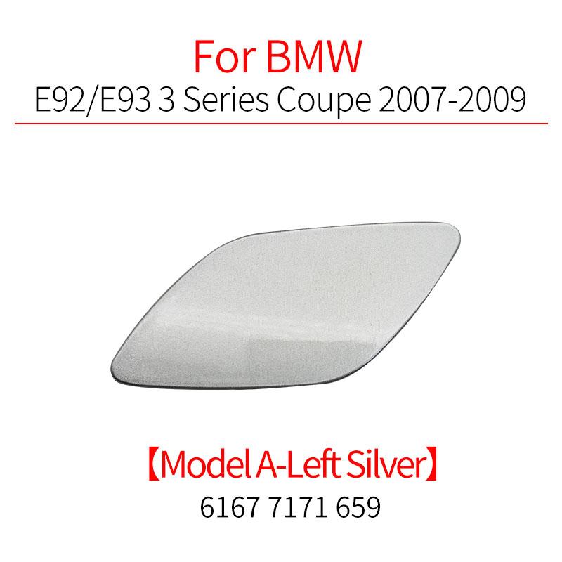 For BMW E92 E93 Car Front Bumper Headlight Washer Spray Cover Cap Accessory For BMW 3 Series Coupe 318 320 328 330i 20107-2013