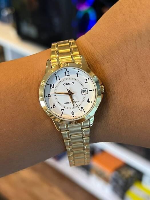 Zegarek Damski Casio Ltp-V004G-7Budf (Zd568B) + Box