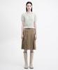 YOUTH Scoop-Neck H/S Knit Cardigan - Light Gray