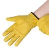 Leather Work Gloves Welding Security Gloves Tough Wear-resistant Gloves  Ranch