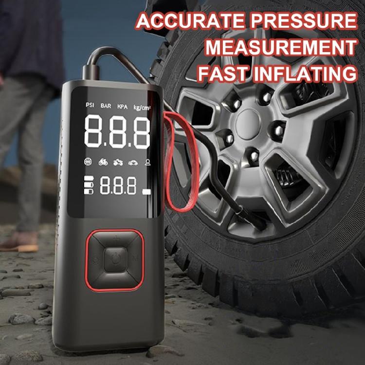 Upgrades Air Compressor ABS Tire Pump Air Inflator Portable Compressor High Efficiency Tire Pump for Motorcycles Bikes