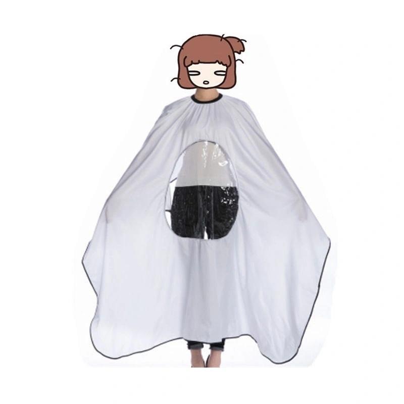 Neuer Haarschneideumhang Pro Salon Friseur Friseurkittel Barber Schwarz Wasserdicht Friseurschürze Haarschnittumhänge