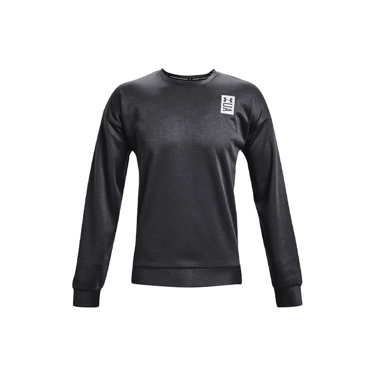 Under Armour Recover Crew Neck Training Sweatshirt Men Heather Grey 1361757-001