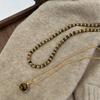 Autumn and Winter Women's Fashion Light Luxury Niche Personality Layered Bead Necklace