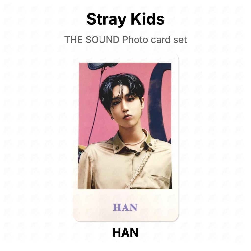Stray Kids THE SOUND Photo card set Official Photocard