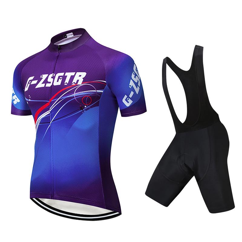 2026 Men's Cycling Jersey Short Sleeve Slim Fit Breathable Cycling Maillot Quick Dry MTB Mountain Bike Road Cycling Shirt Sets
