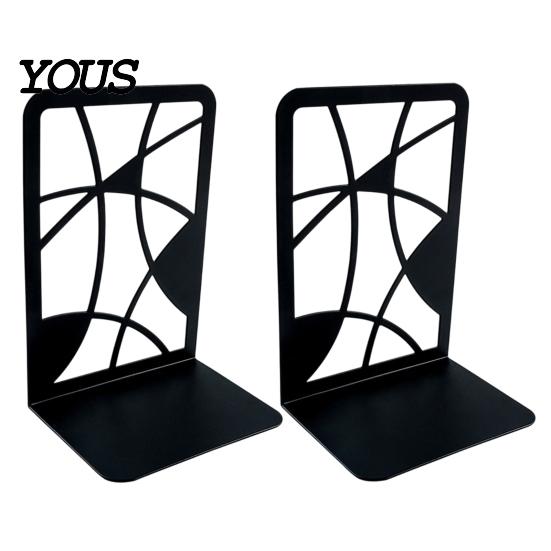 Decorative Bookends 1 Pair Tree of Life for Shelves, Heavy Duty Bookshelf Smooth Edge Organizer, Hollow Book Holder Stoppers Desk, Office Library