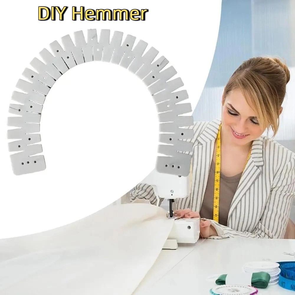 Portable Sewing Artifact Time-Saving DIY Hemmer Durable Bending Sewing Tool  Craft Making