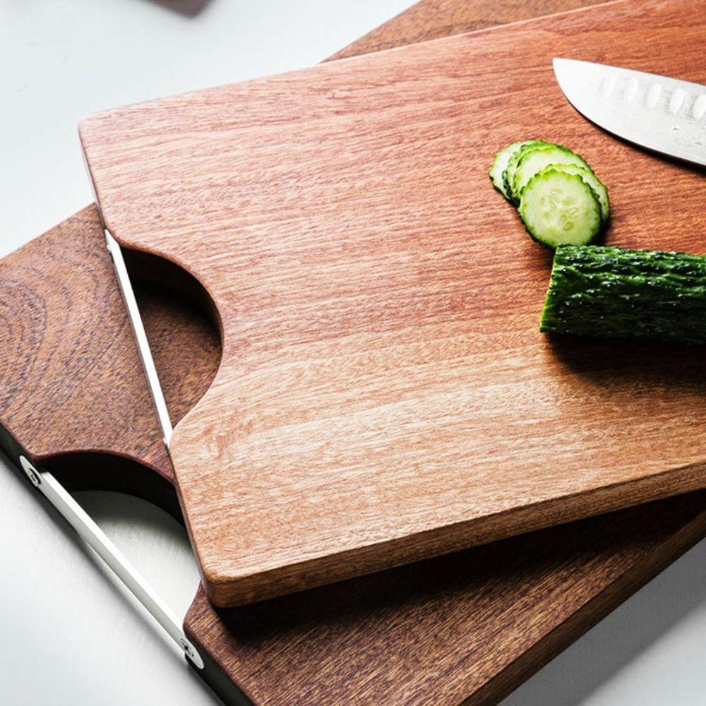 Rectangular Ebony Cutting Board Antibacterial Chopping Board Wooden Chopping Blocks Vegetable