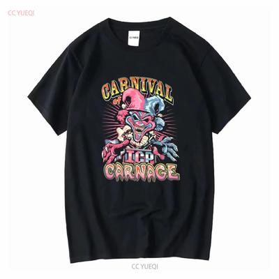 Icp karnawał rzezi T-shirt Bawełniany Dla mężczyzn Kobiet Wszystkie Rozmiary S 4XL T1064 vintage Prany modny Stylowy Unisex Wygodny