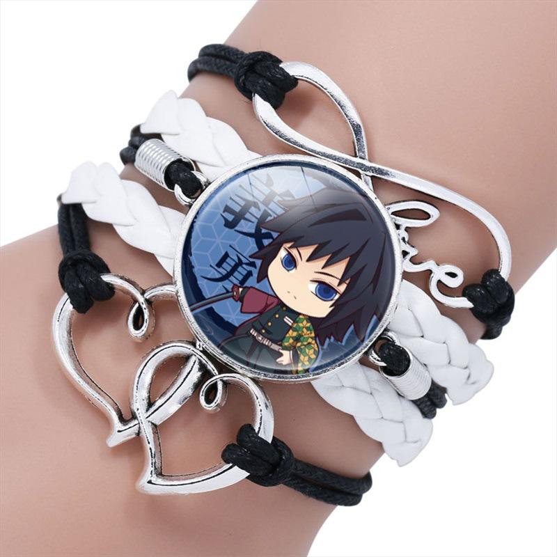 Anime Multilayer Gemstone Time Bracelet Handmade Beaded Jewelry