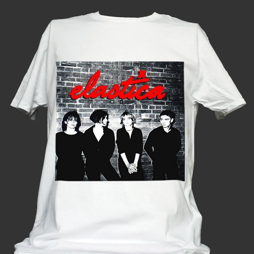 ELASTICA BRITPOP INDIE PUNK ROCK NEW WAVE ELECTRO TSHIRT unisex S3XL Unisex T-Shirt XL