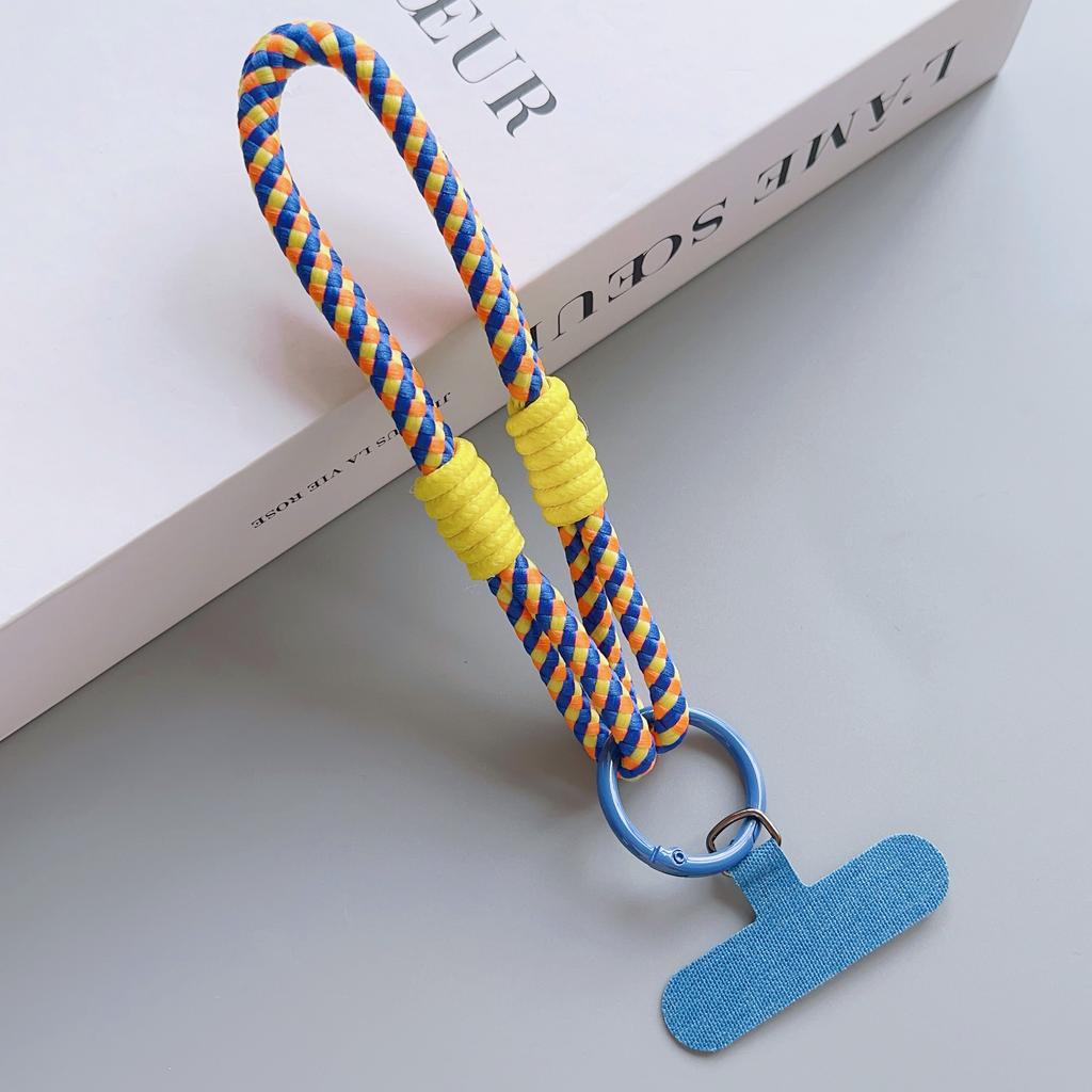 Lanière Universelle Polyvalente pour Téléphone Portable, Cordon Court de Poignet Portable, Bracelet Anti-Chute Créatif Polyvalent