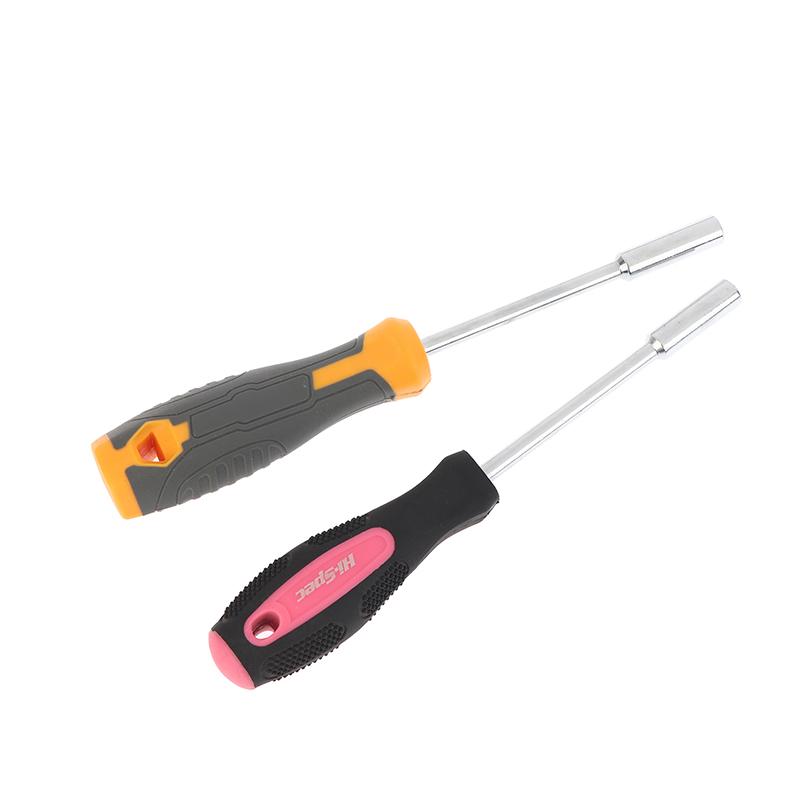 6.3Mm Hex Adapter Screwdriver Handle Magnetic Head Screwdriver Bit Holder Multifunctional Magnetic Bit