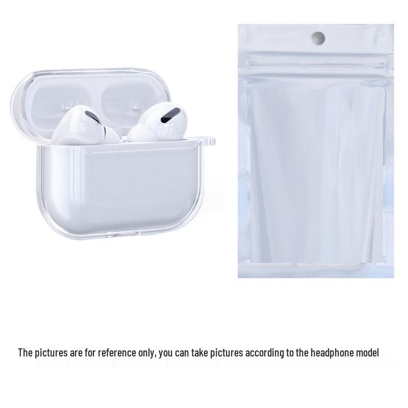 Soft Shell AirPods Pro 2 Transparent Protective Cover Suitable for Apple Earphones - 4th & 5th Generation Case