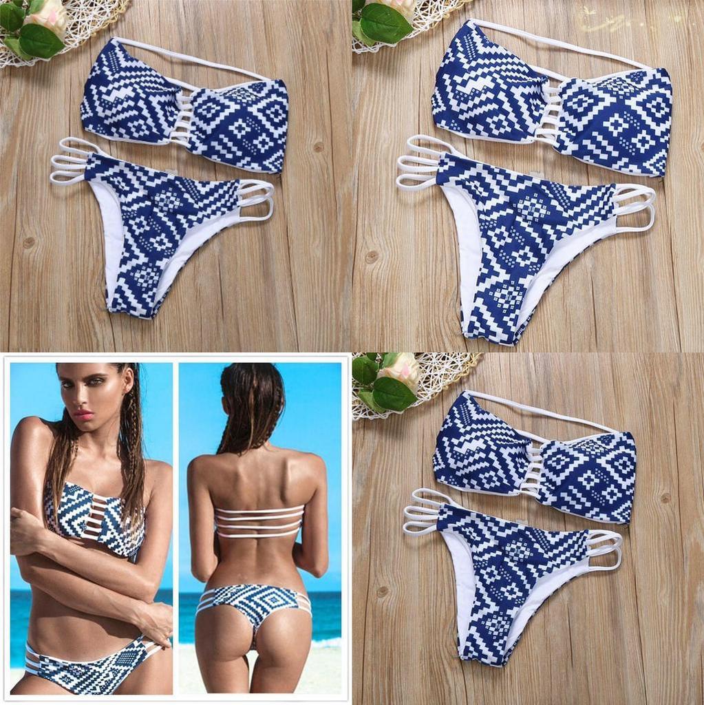 Premium Quality Women's Sexy Bikini Push-up Padded Bra Swimsuit Beach Set Swimwear