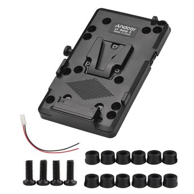 RL-IS2 V-mount V-lock DIY Power Supply Battery Plate for Sony BMCC BMPCC Camcorder Monitor LED Video Light