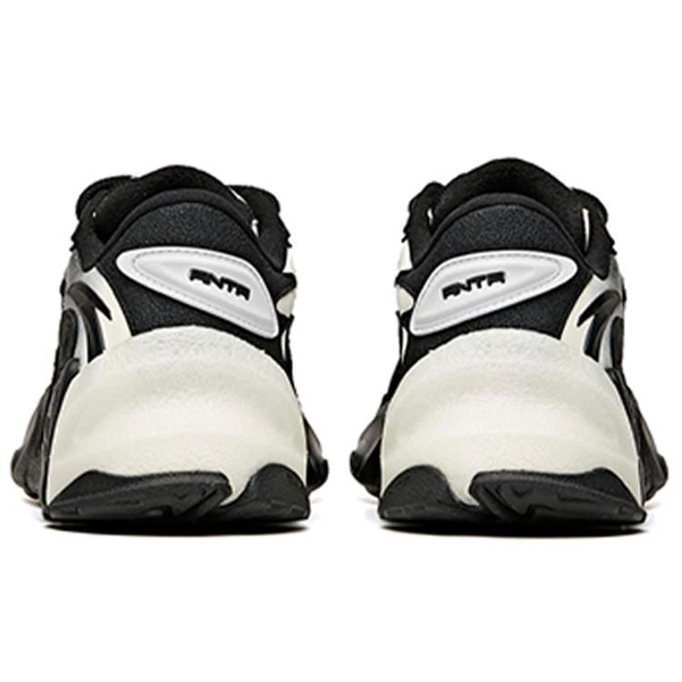 Anta Life Collection Breathable, Slip Resistant, Lightweight Low top Sports Casual Shoes Women's Black White 922048850-3
